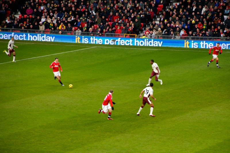 Premier League Spiel zwischen Manchester United und Sunderland